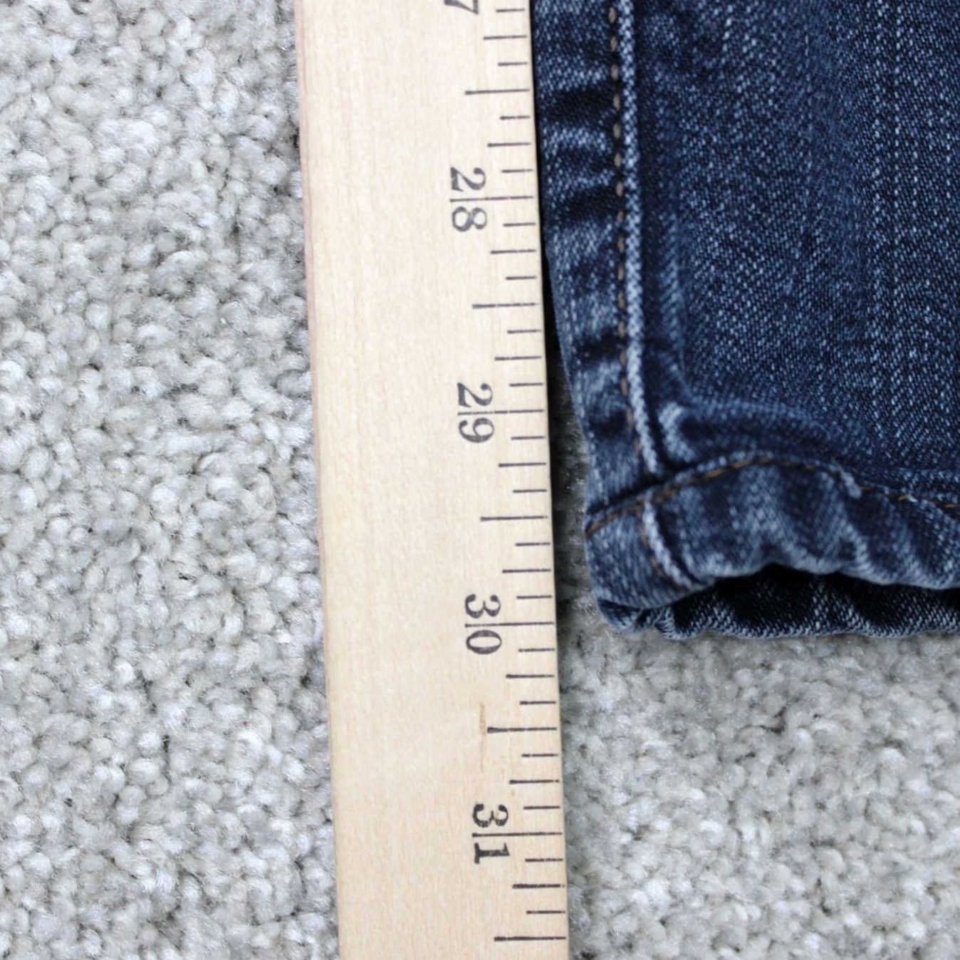 Vintage ALBERTO Tommy Jeans Mens 44x30 Blue Comfort Fit 5-Pocket Denim T400 Stretch Jeans Size US 44 / EU 60 - 4 Thumbnail