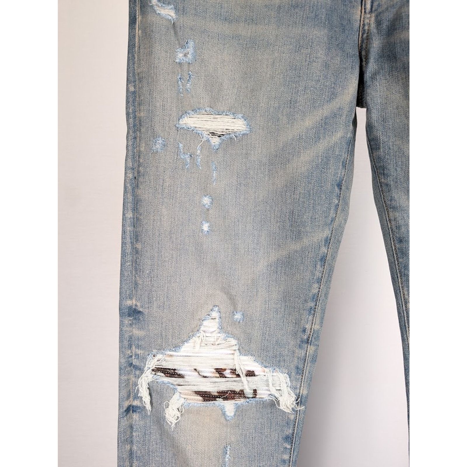 Amiri o1rshd1 Marble MX1 Jeans in Clay Indigo Size US 36 / EU 52 - 6 Thumbnail