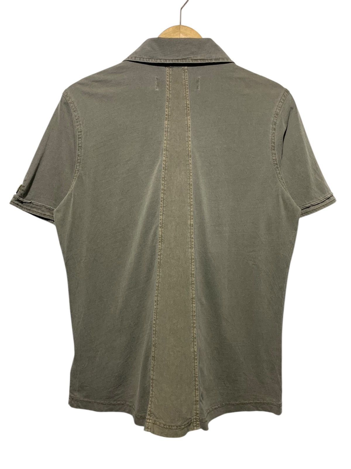 If Six Was Nine Vtg Tough Jeansmith distressed western zip metalbutton polos Size US M / EU 48-50 / 2 - 2 Thumbnail