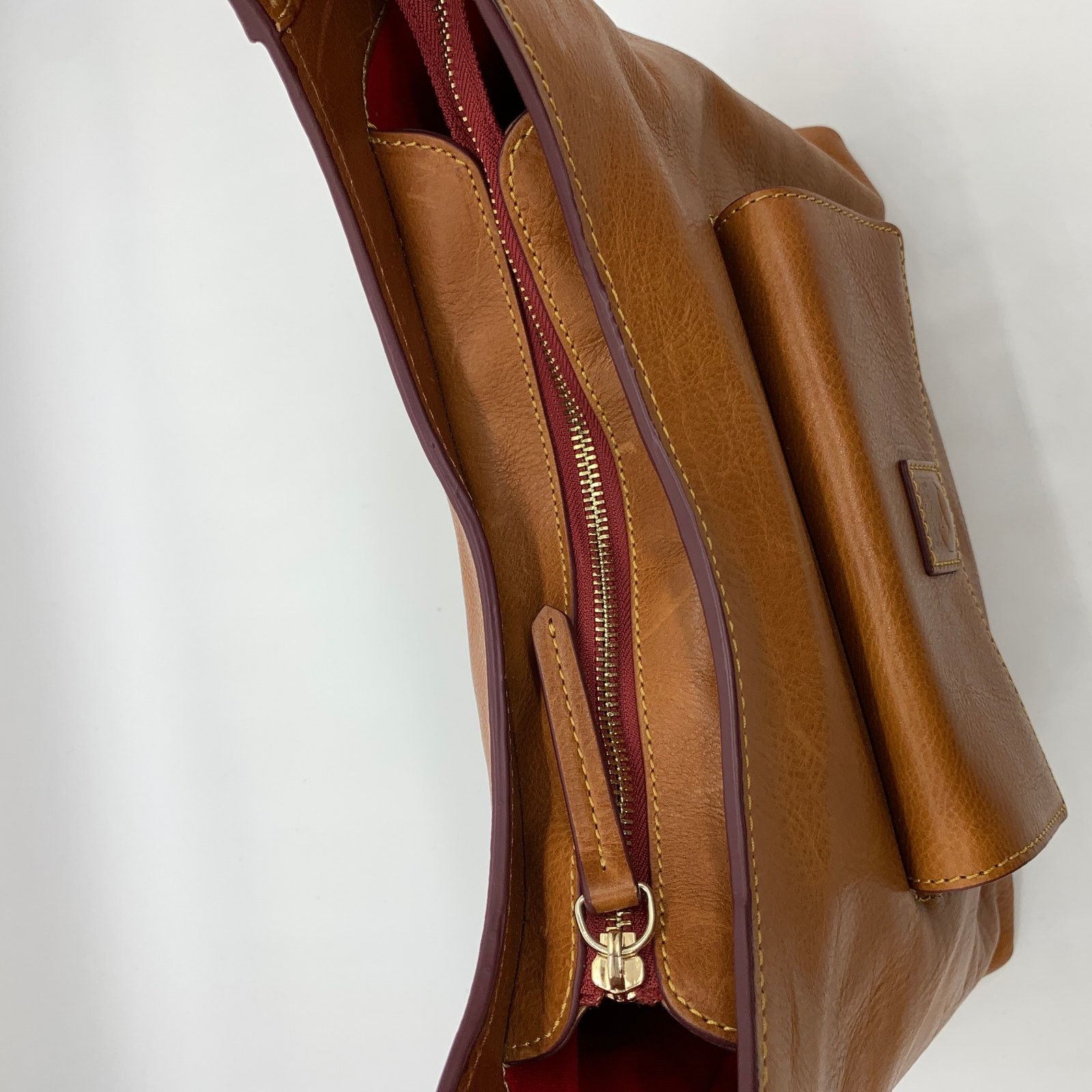 Dooney & Bourke Dooney & Bourke Hobo Shoulder Bag Florentine Leather Size ONE SIZE - 10 Thumbnail