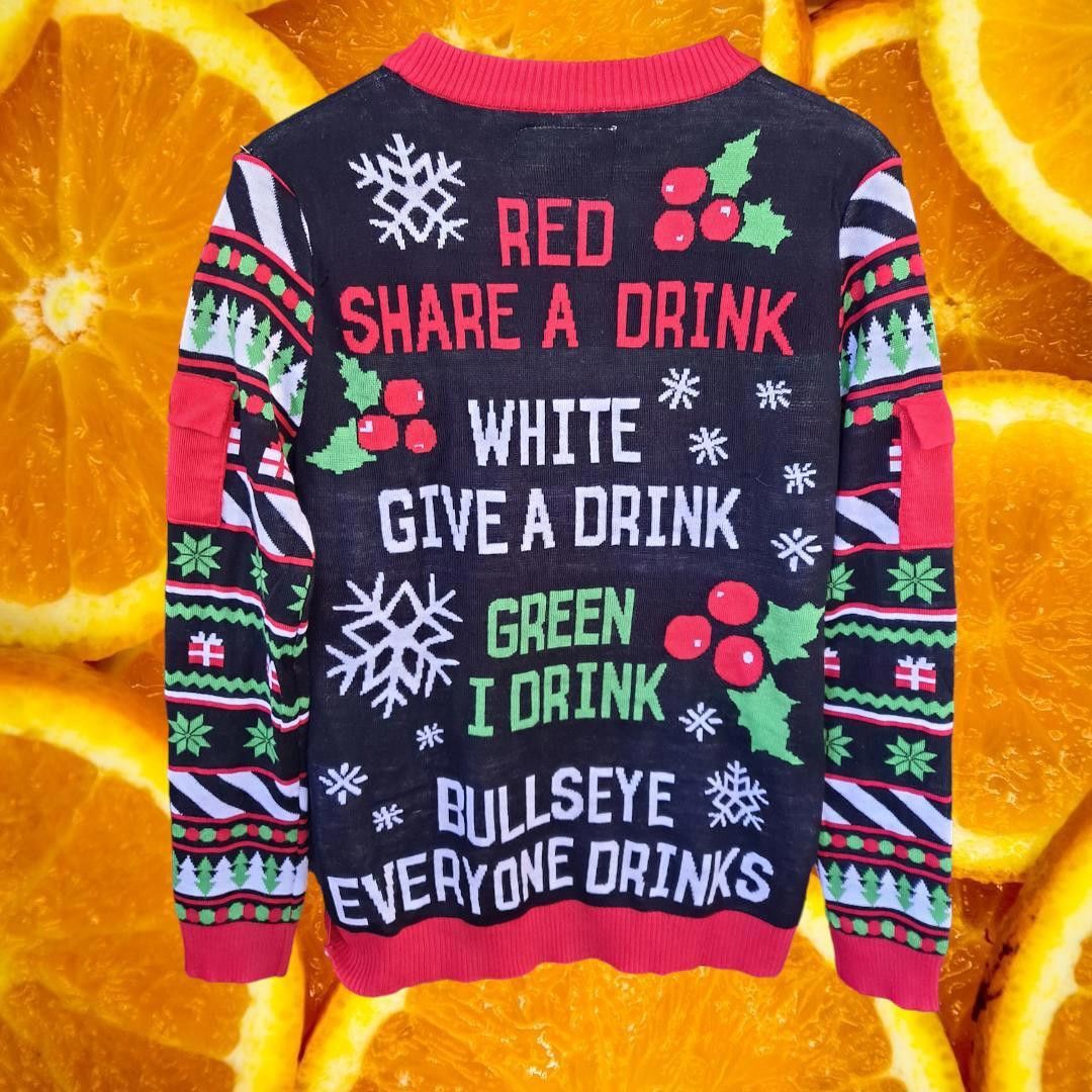Tipsy Elves NWT Tipsy Elf You Miss You Drink Christmas Sweater Size Medi Size US M / EU 48-50 / 2 - 7 Thumbnail