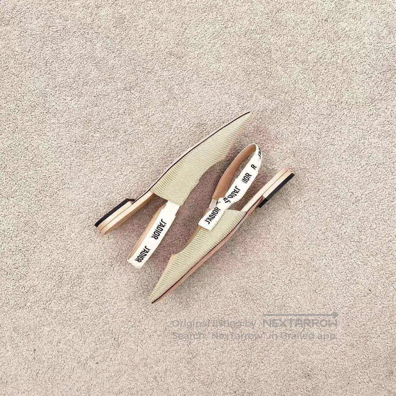 Dior Dior Pointed bow monogram logo flats| Size US 5.5 / IT 35.5 - 4 Thumbnail