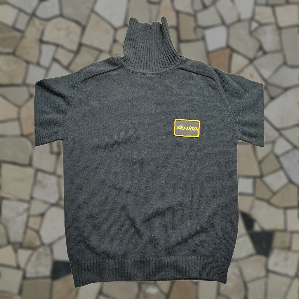 Vintage VINTAGE Arctic Wear Arctic Cat Skidoo Snowmobile Sweater Medium Black XL Pullover Turtleneck Knit/Lightweight Casual Winter Outdoors Mens Size XL / US 12-14 / IT 48-50 - 1 Thumbnail
