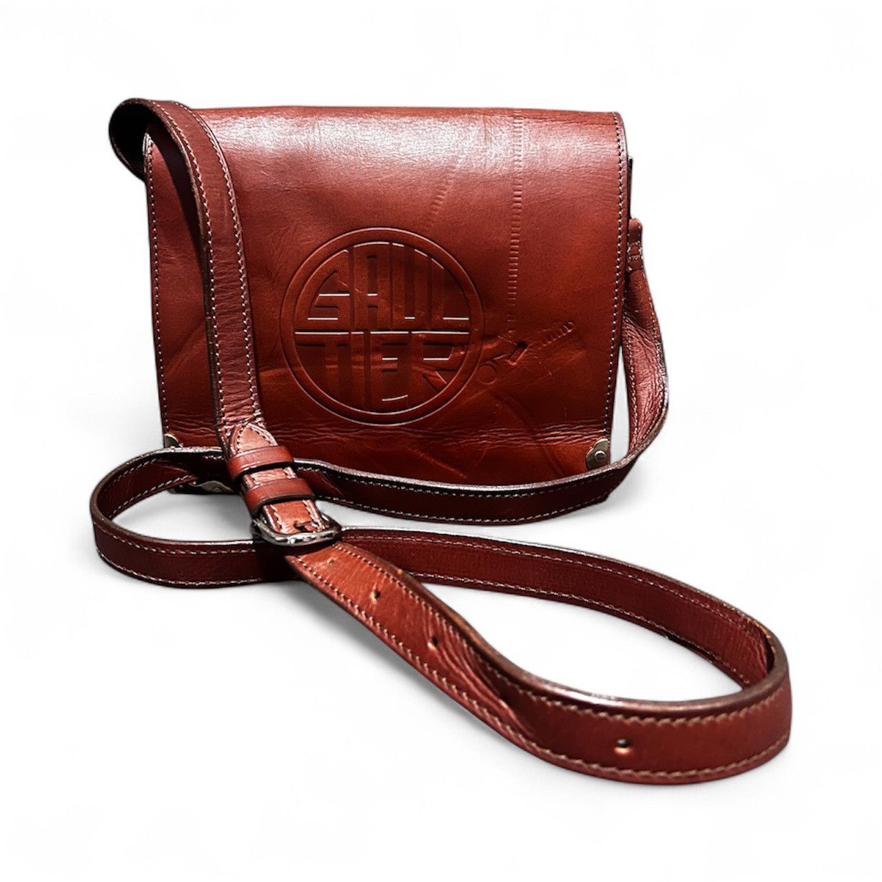 Jean Paul Gaultier Authentic JEAN PAUL GAULTIER Leathee Shoulder Bag Size ONE SIZE - 1 Thumbnail