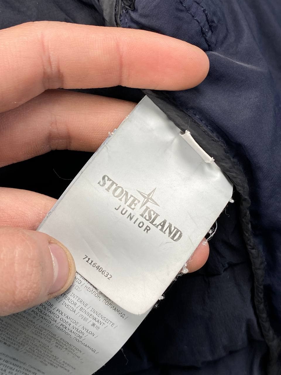 Stone Island Stone Isand Down Jacket Hooded Puffer Kids 14/170 Men Size S Size US S / EU 44-46 / 1 - 9 Thumbnail