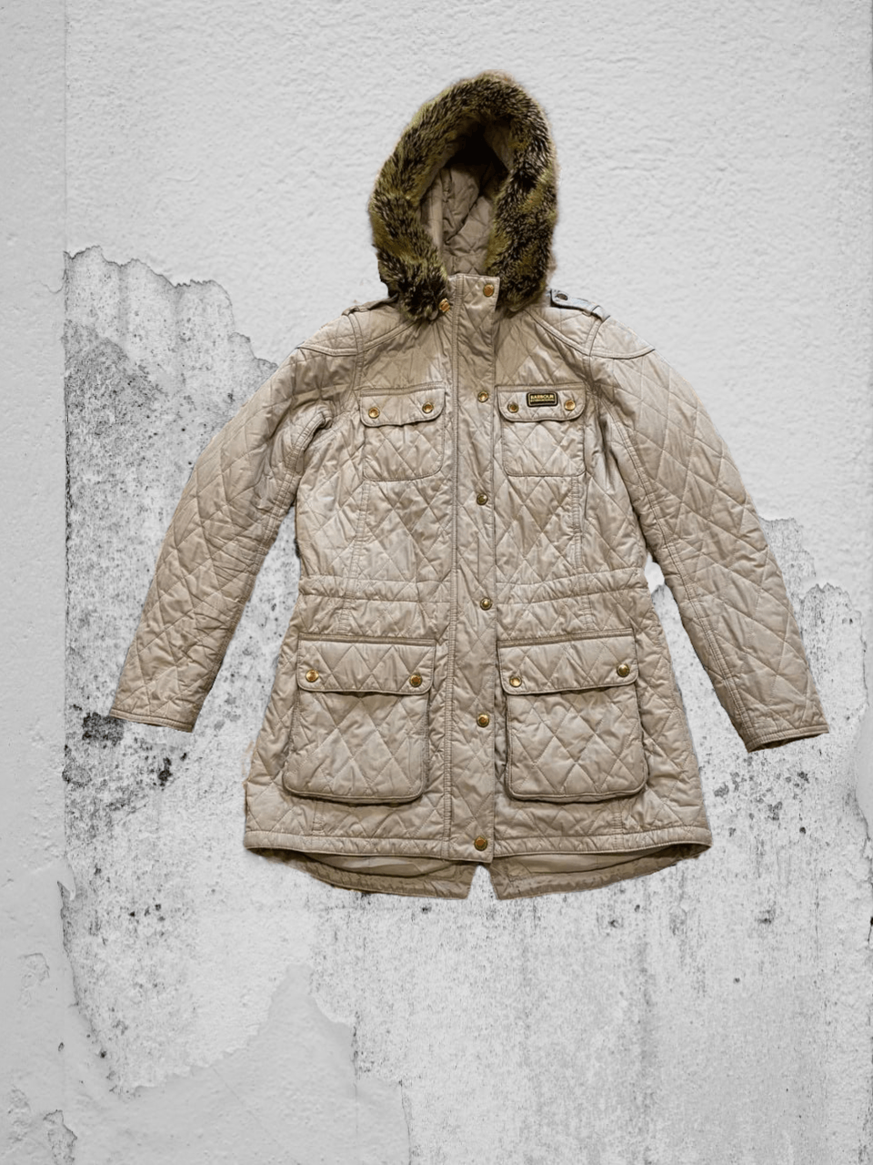 Barbour Streetwear vintage Y2K jacket Barbour logo luxury Size M / US 6-8 / IT 42-44 - 1 Thumbnail