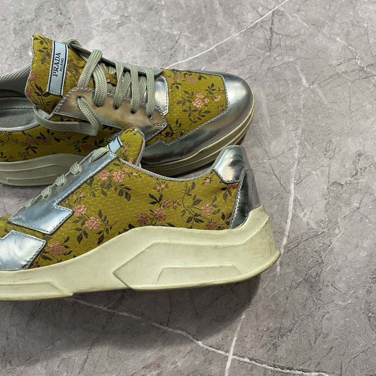 Prada RARE ! PRADA SHOES FLOWERS Size US 10 / IT 40 - 10 Thumbnail