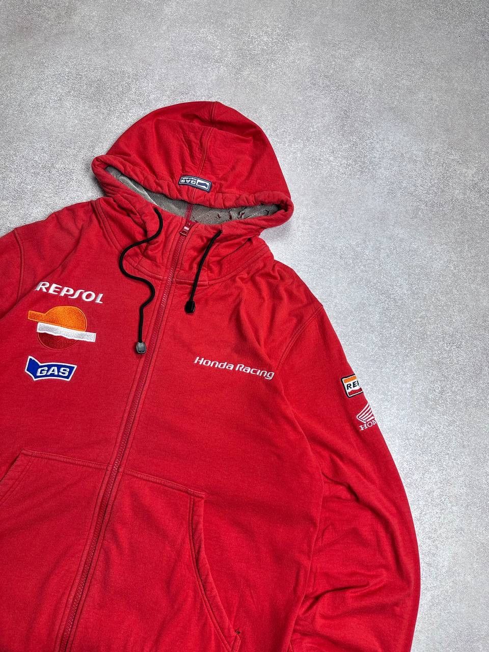 Other Vintage Honda Repsol Gas Boxy Racing Hoodie Y2K XL Ed Hardy Size US XL / EU 56 / 4 - 5 Thumbnail