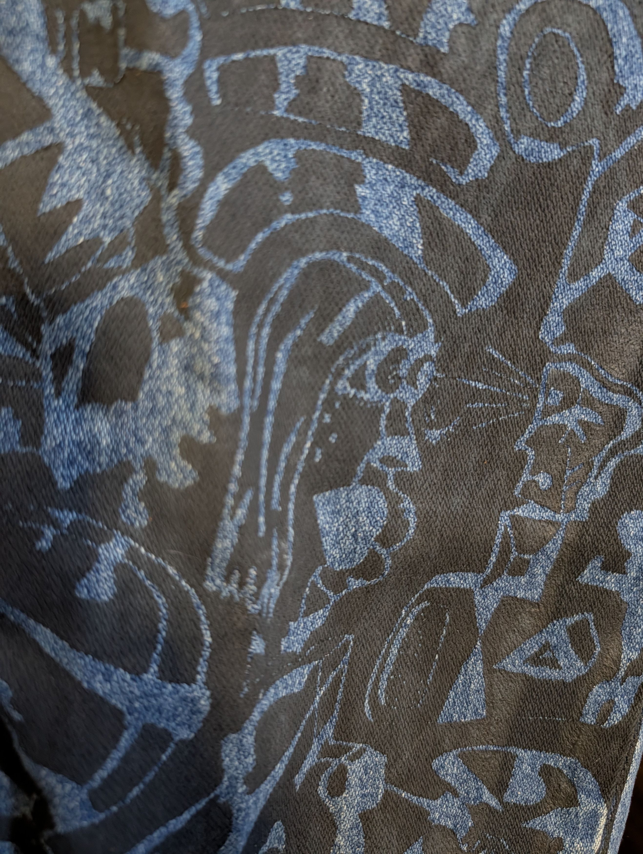 Wrangler Vintage MiUSA street art tribal screen print 1 of 1 jeans Size US 29 - 4 Thumbnail