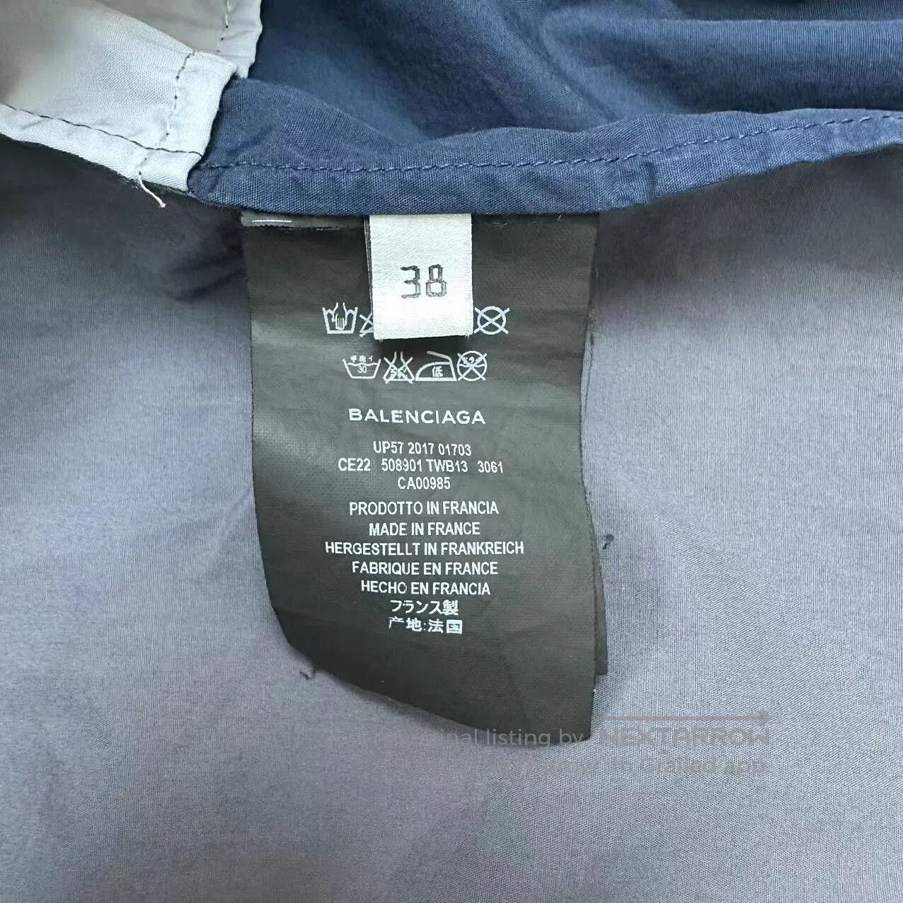 Balenciaga balenciaga color-block logo zip-up jacket. Size US M / EU 48-50 / 2 - 4 Thumbnail