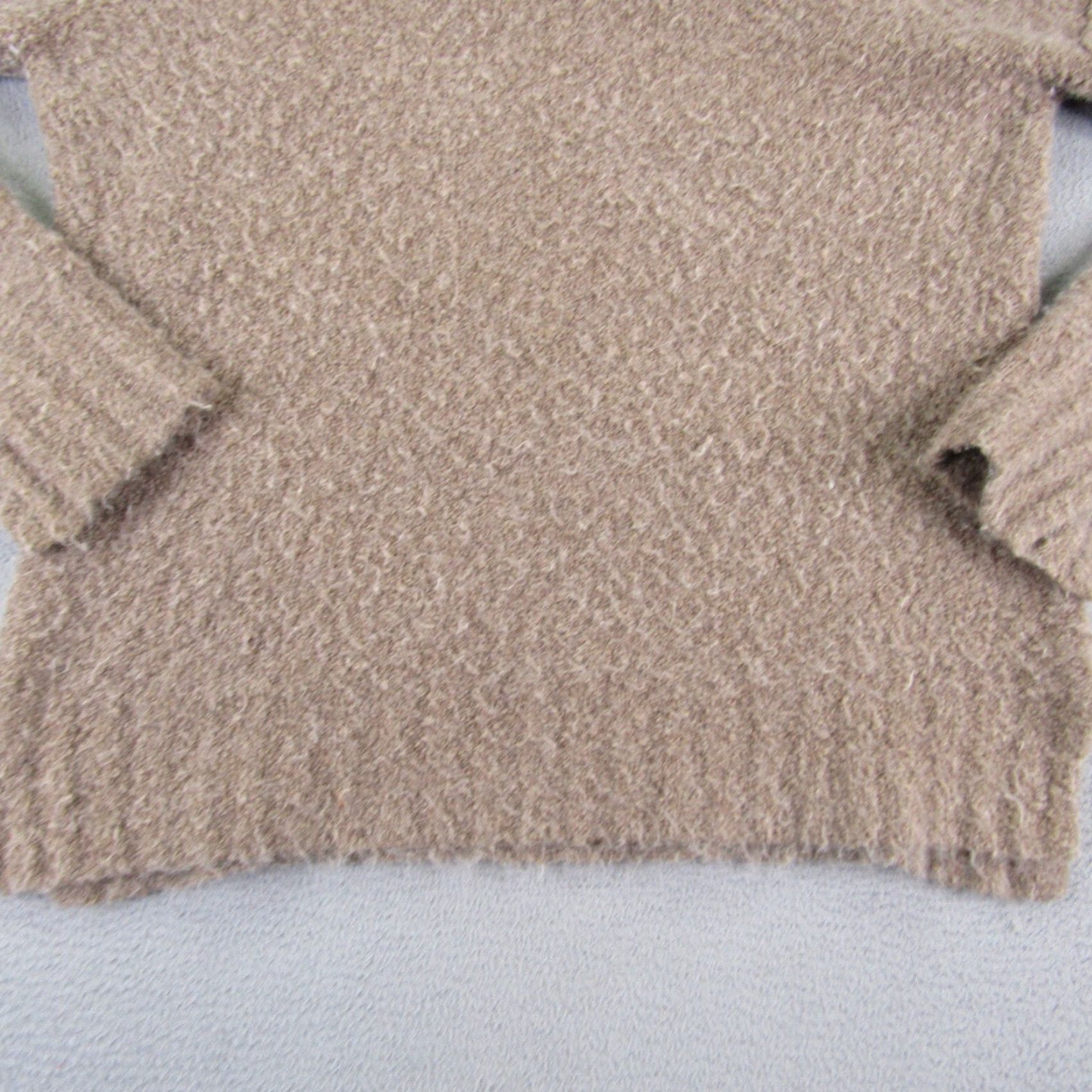 Anthropologie Anthropologie Moth Sweater Women XS Brown Cold Shoulder Merino Wool Alpaca Blend Size XS / US 0-2 / IT 36-38 - 3 Thumbnail