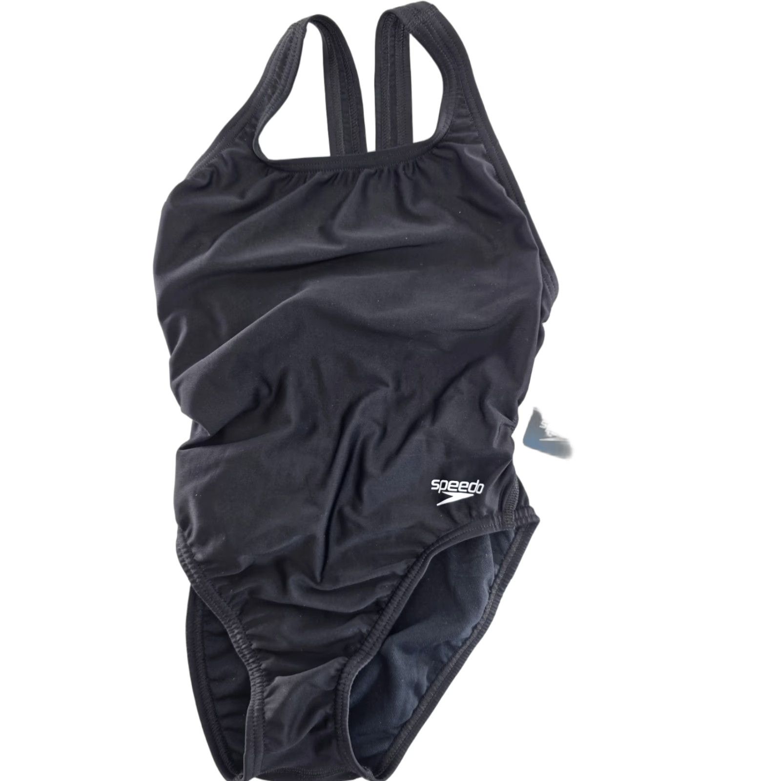 Speedo NWT Speedo Womens Swimsuit One Piece Prolt Super Pro Solid Adult - Black - Sz 26 Size ONE SIZE - 1 Thumbnail