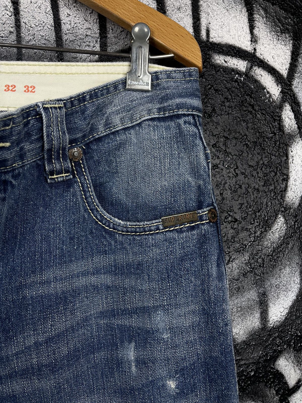 Superdry SuperDry Japanese Denim Dean Jeans Men’s Size W32 L32 Size US 33 - 12 Thumbnail