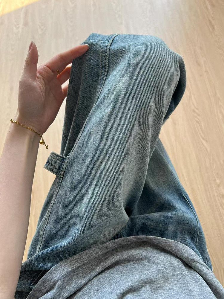 Japanese Brand Men's high waist street light blue scimitar jeans Size US 32 / EU 48 - 4 Thumbnail