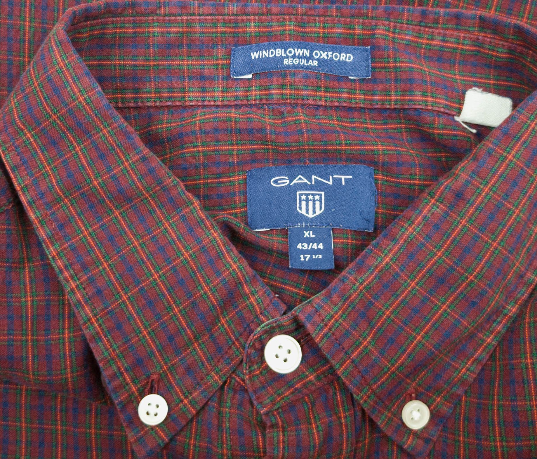 Gant GANT SHIRT LONG SLEEVE COTTON SIZE XL GC Size US XL / EU 56 / 4 - 6 Thumbnail