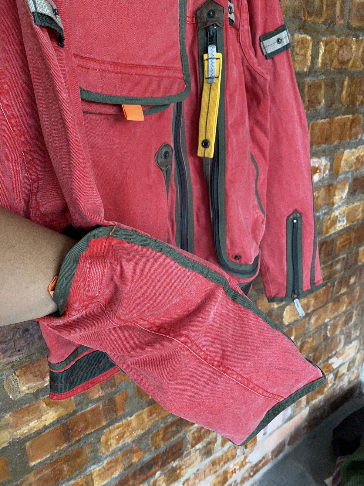 Avirex × Japanese Brand Vtg Avirex Analoq Q 3D cargos parachute bondage jacket Size US L / EU 52-54 / 3 - 20 Thumbnail