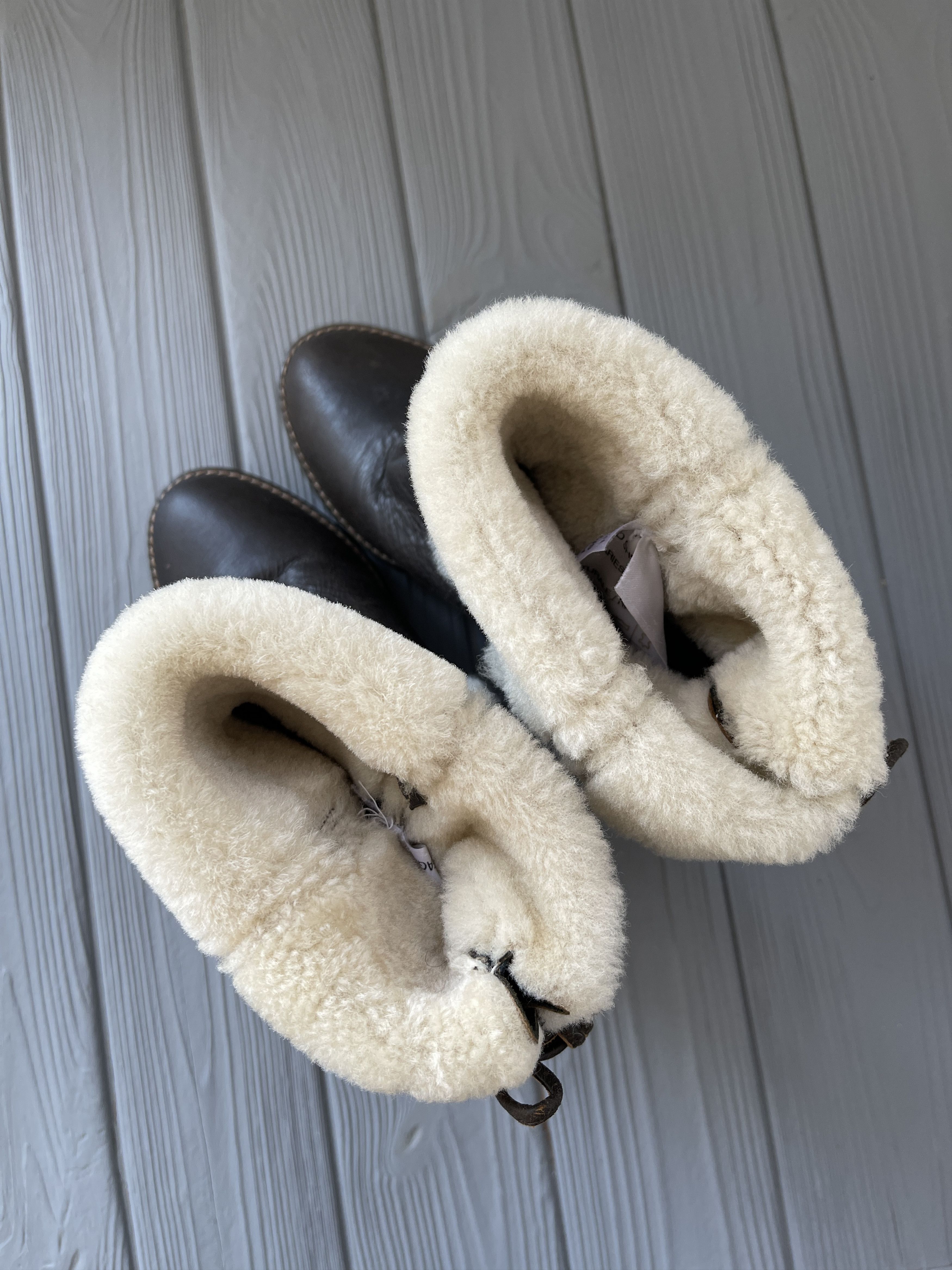 Moncler Moncler Leather Merino Fur Booties Size US 5.5 / IT 35.5 - 10 Thumbnail