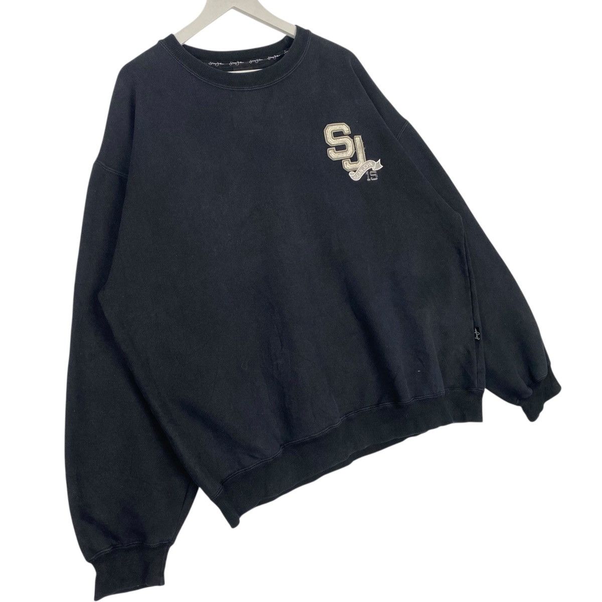 Other Vintage Sean John Sweatshirt Crewneck Black Oversize Hip Size US XL / EU 56 / 4 - 3 Thumbnail