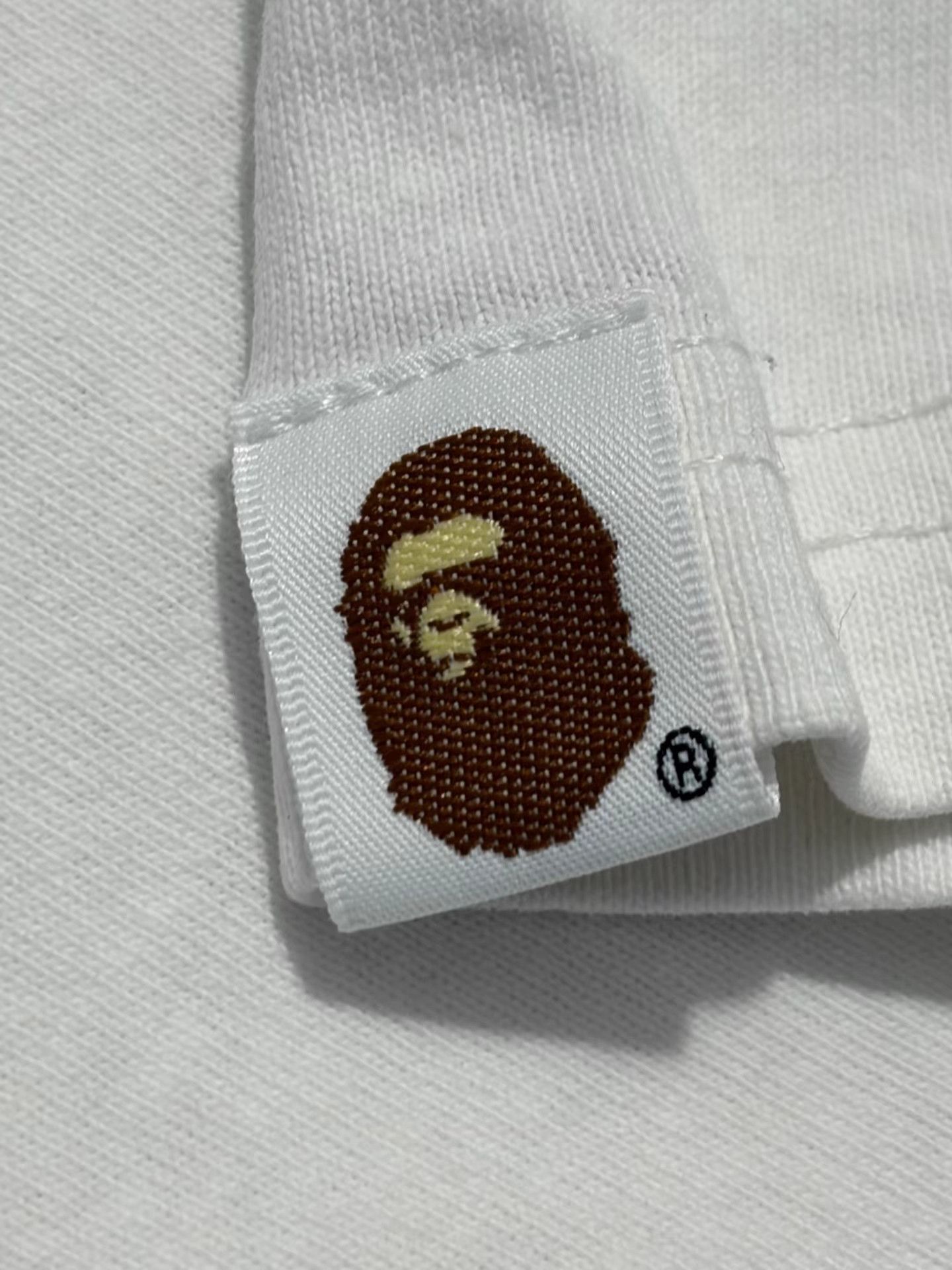 Bape BAPE White Slogan Short Sleeve Tee Size US M / EU 48-50 / 2 - 3 Thumbnail