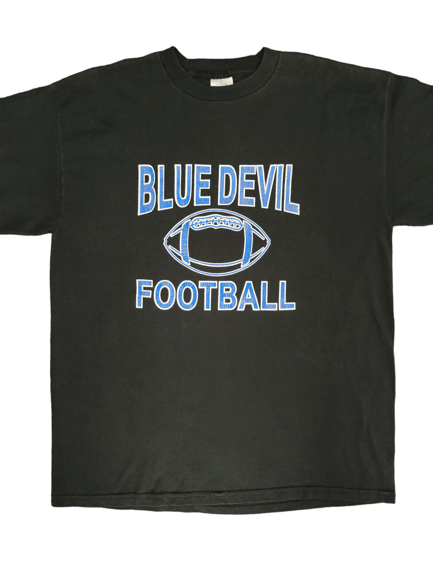 Vintage Vintage 00's Blue Devil Football T-Shirt Size US XXL / EU 58 / 5 - 2 Thumbnail
