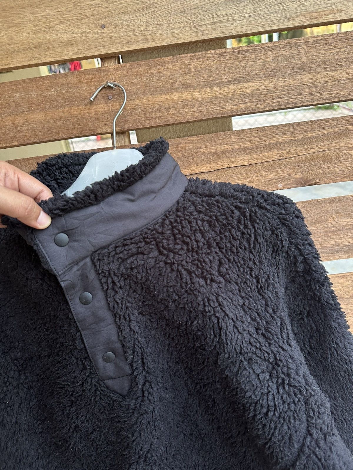 Uniqlo × White Mountaineering Uniqlo White Mountaineering Deep Pile Fleece Jacket Size US L / EU 52-54 / 3 - 3 Thumbnail
