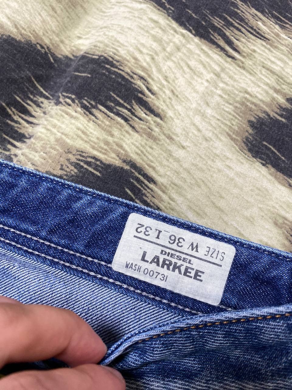 Diesel × Vintage Vintage Diesel 90’s Y2K Style Baggy Wide Denim Jeans Pants Size US 36 / EU 52 - 2 Thumbnail