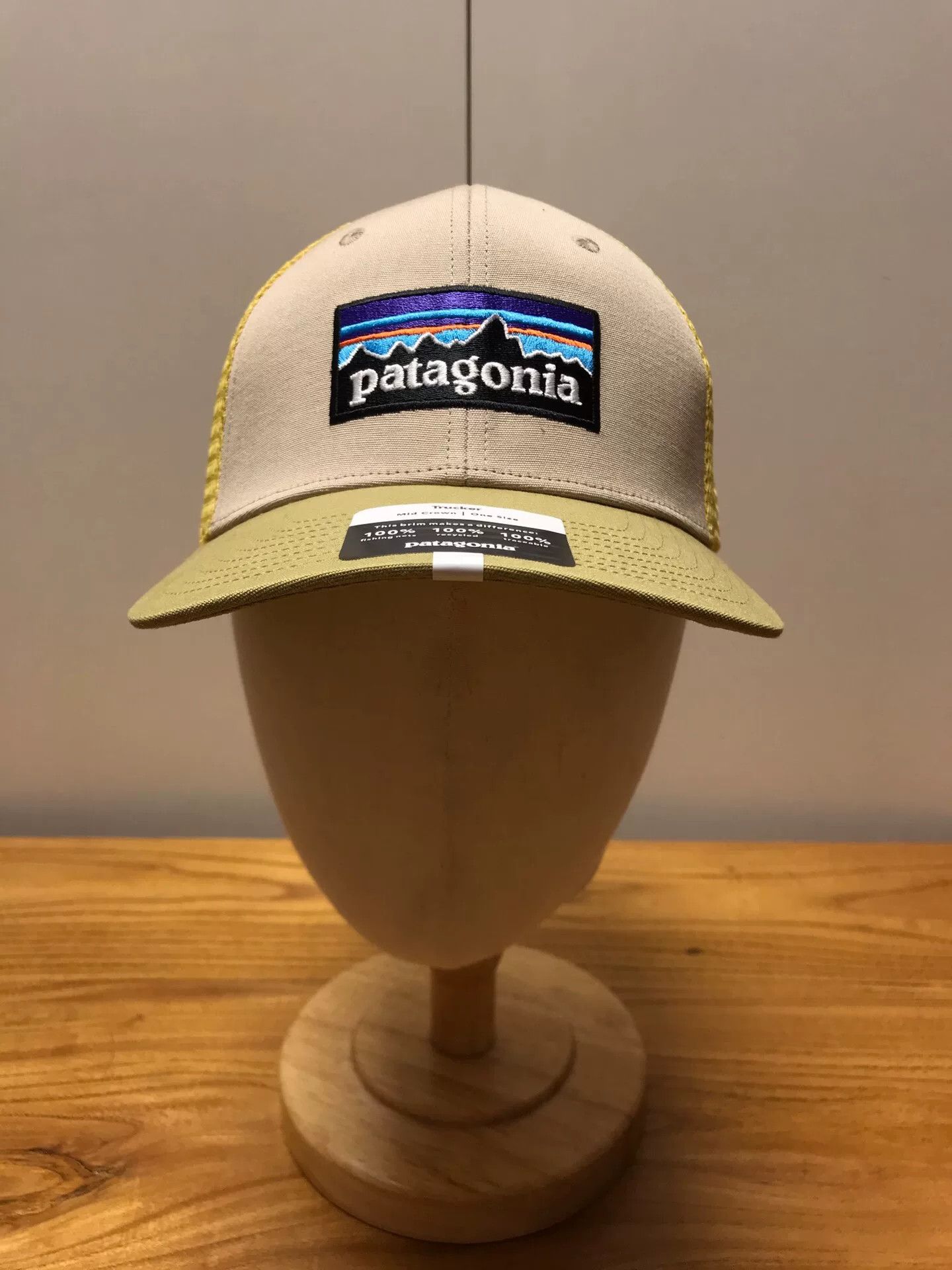 Patagonia Patagonia P-6 Logo Mesh Baseball Cap Size ONE SIZE - 1 Thumbnail