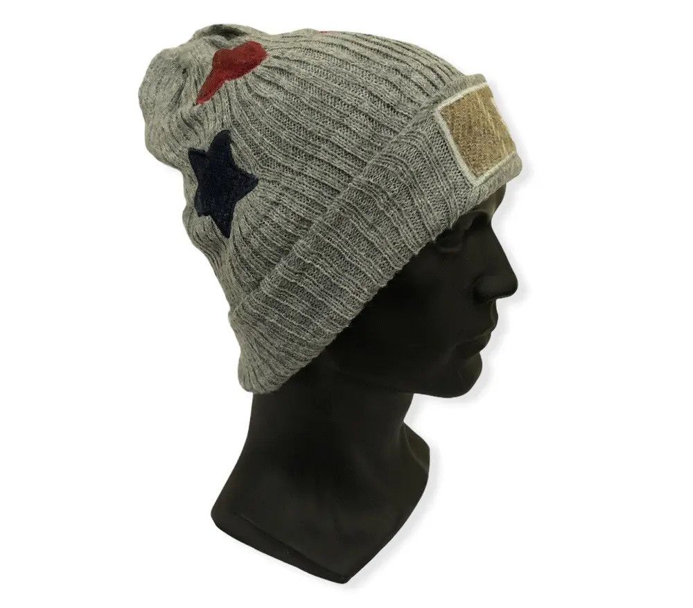 Harris Tweed × Japanese Brand Japanese Brand Harris Tweed Trademark Logo Beanie Hat Size ONE SIZE - 2 Thumbnail