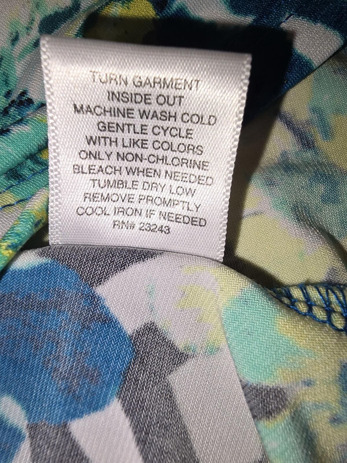 Designer New York & Company Women's Colorful Maxi Dress - Medium Size M / US 6-8 / IT 42-44 - 4 Thumbnail