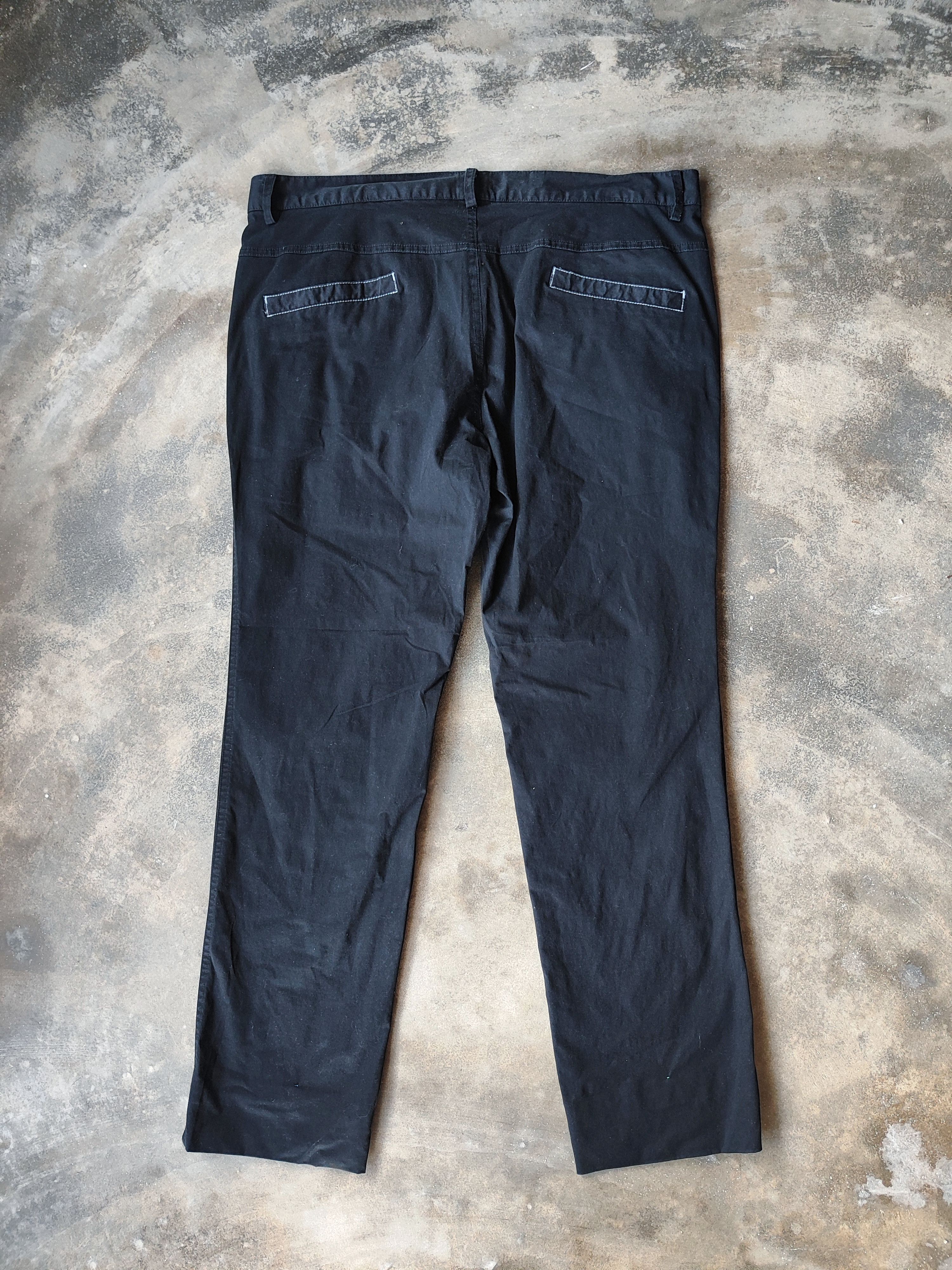 PPFM PPFM Casual Pants Black Size US 33 - 2 Thumbnail