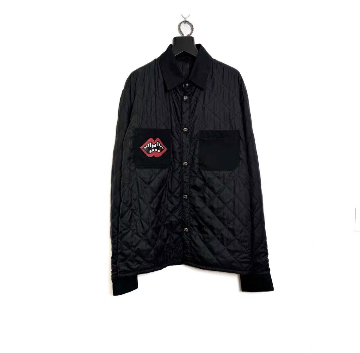 Chrome Hearts CHROME HEARTS Size L Mattyboy red lip patch leather crossxy Size US L / EU 52-54 / 3 - 1 Thumbnail