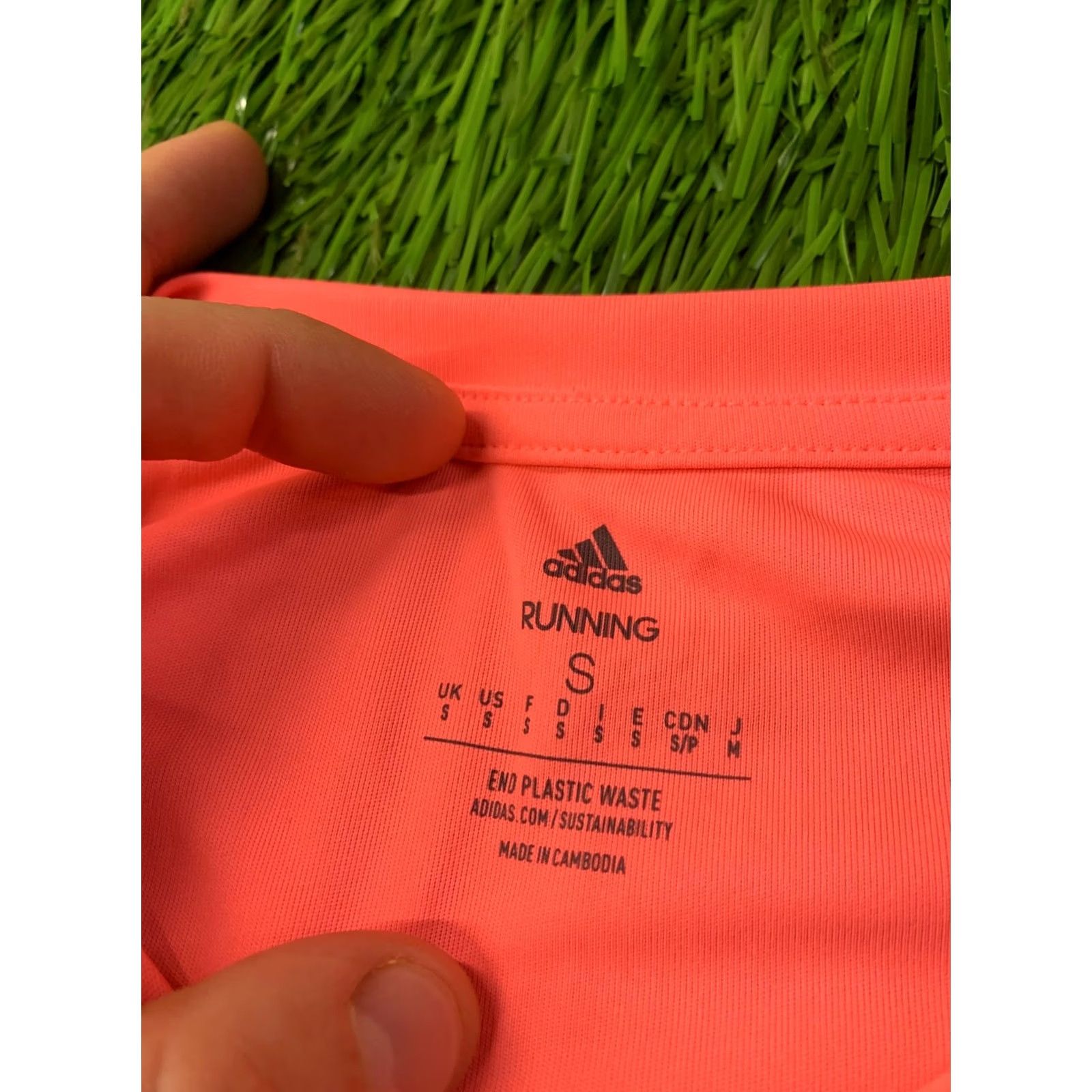 Adidas ADIDAS AEROREADY RUNNING SHIRT T-SHIRT MEN SIZE S PEACH Jersey 2021 Run Training Short Sleeve Mens Size US S / EU 44-46 / 1 - 4 Thumbnail