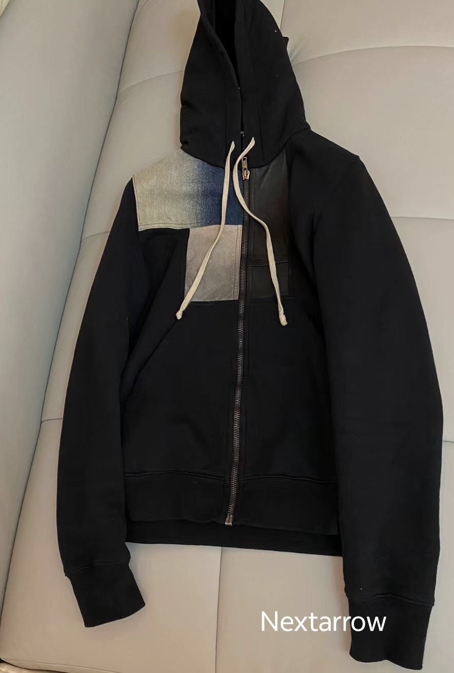Rick Owens Rick owens 16ss color blocked hooded sweatshi 2412-Nextarrow Size US S / EU 44-46 / 1 - 1 Thumbnail