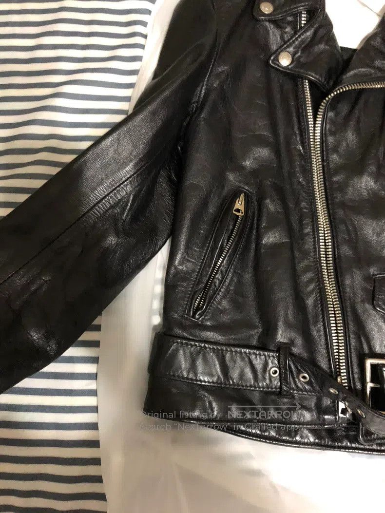 Schott Schott Motorcycle leather jacket Size US S / EU 44-46 / 1 - 4 Thumbnail