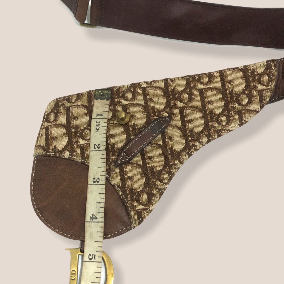 Dior ‼️LASTDROP‼️ CHRISTIAN DIOR TROTTER SADDLE WAIST BAG RARE ITEM Size ONE SIZE - 11 Thumbnail