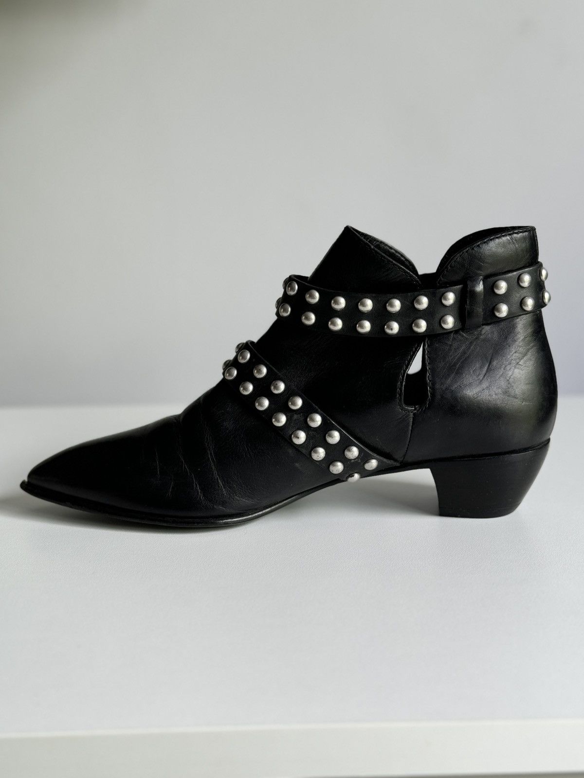 Marc by Marc Jacobs Studded Ankle Boots Size 38, Rarely Used Size US 8 / IT 38 - 6 Thumbnail