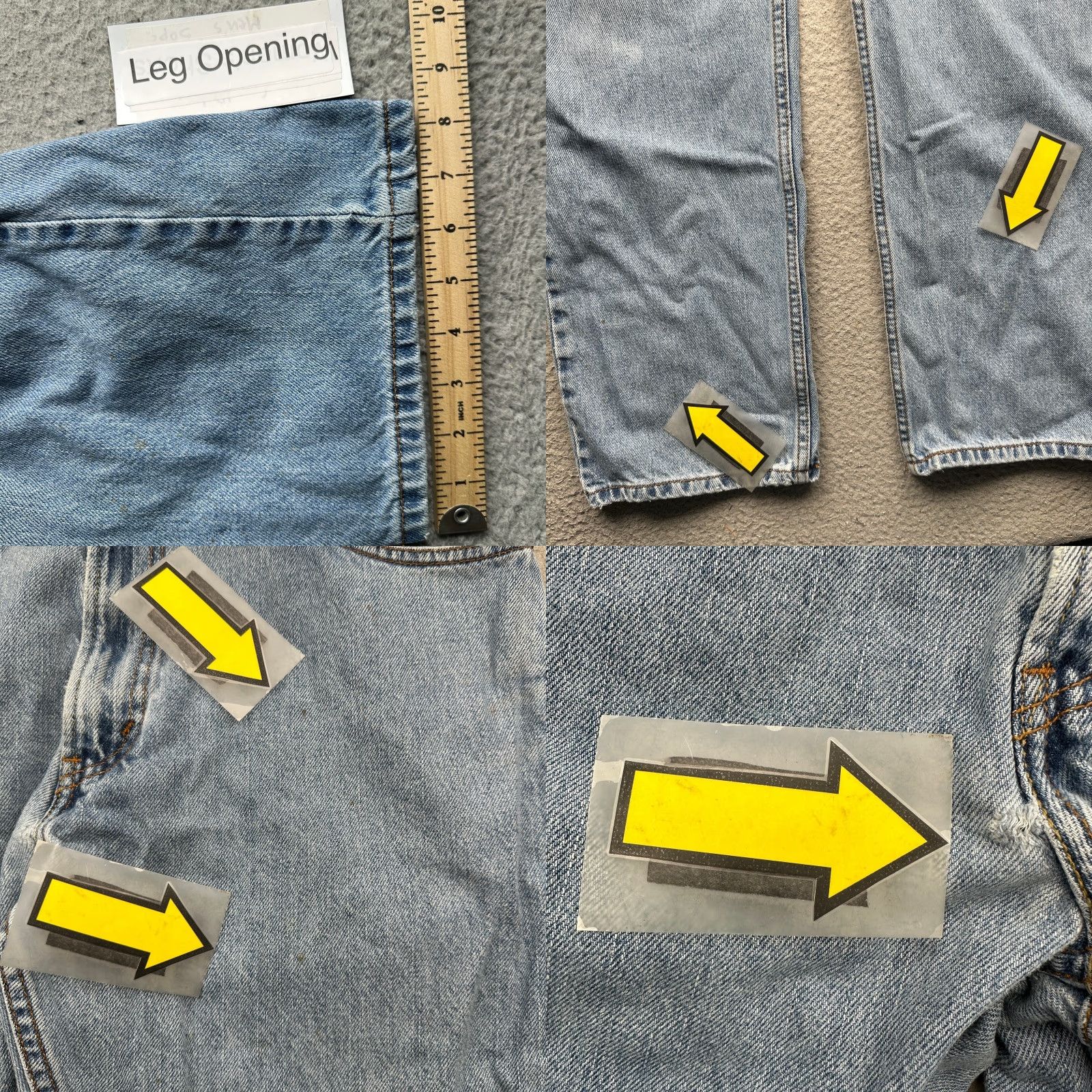 Levi's Levis 505 Light Wash Jeans Mens 36x32 Regular Fit Blue Regular Jeans Mens 36x32 Blue Size US 36 / EU 52 - 8 Thumbnail
