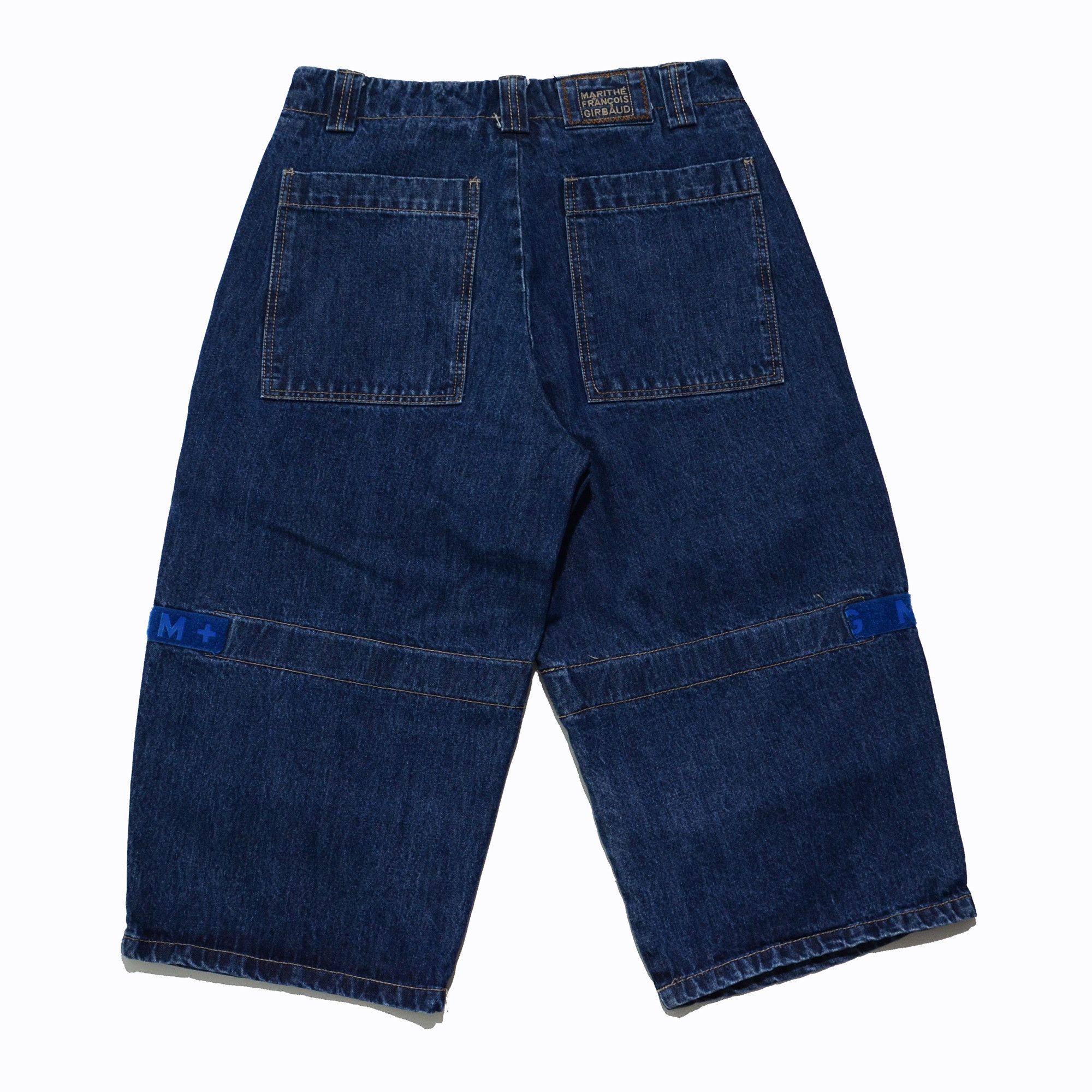 Marithe + Francois Girbaud M+FG Long Denim Shorts W32 Y2K Hip Hop 2006 Rare Craft Size US 32 / EU 48 - 2 Thumbnail