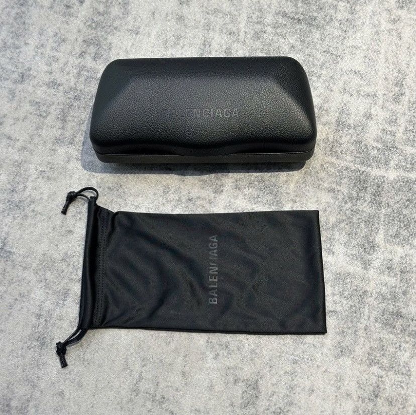 Balenciaga BALENCIAGA BB0117O 001 Sunglasses BLACK Size ONE SIZE - 8 Thumbnail