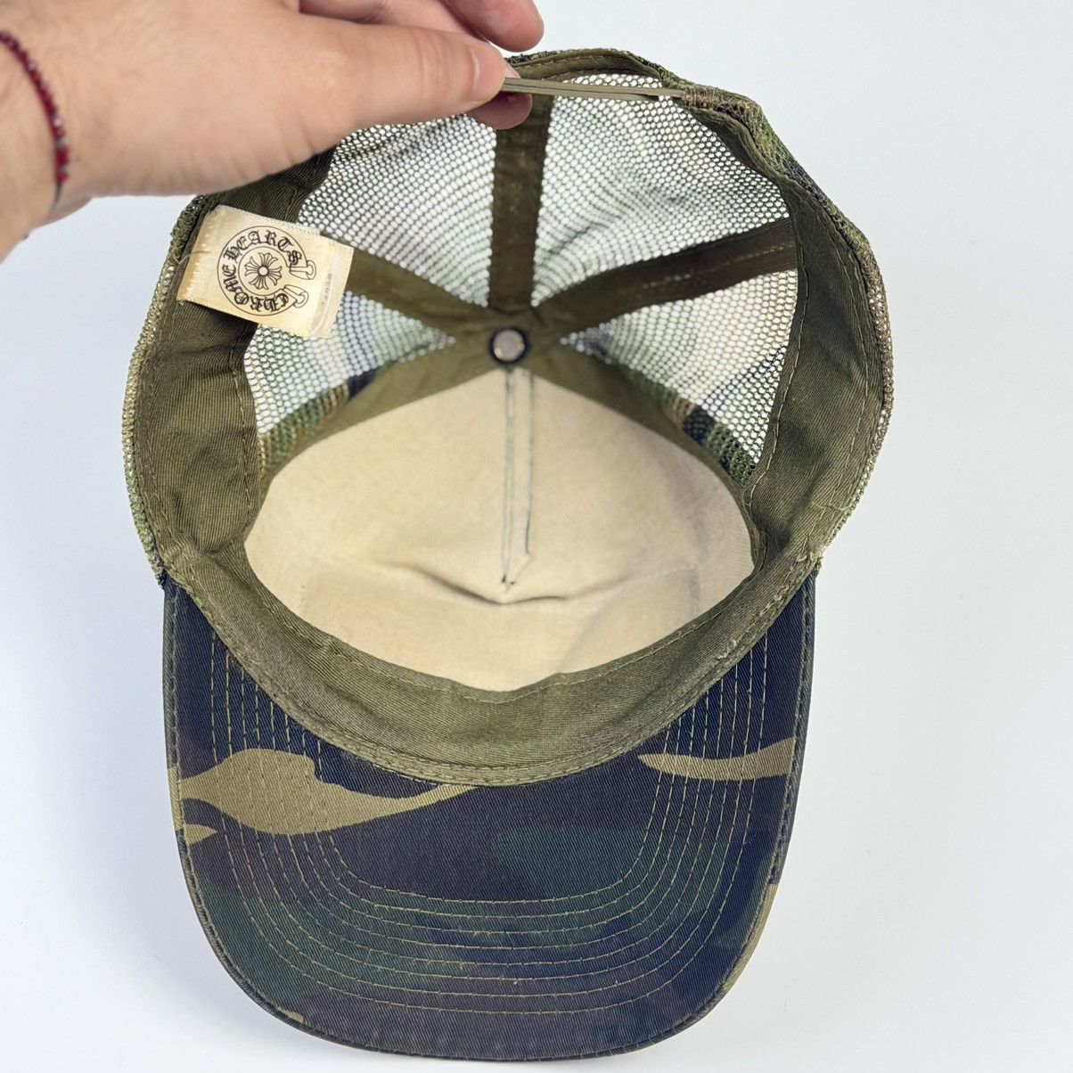 Chrome Hearts Chrome Hearts Vintage Camo Trucker Hat Hollywood Size ONE SIZE - 5 Thumbnail