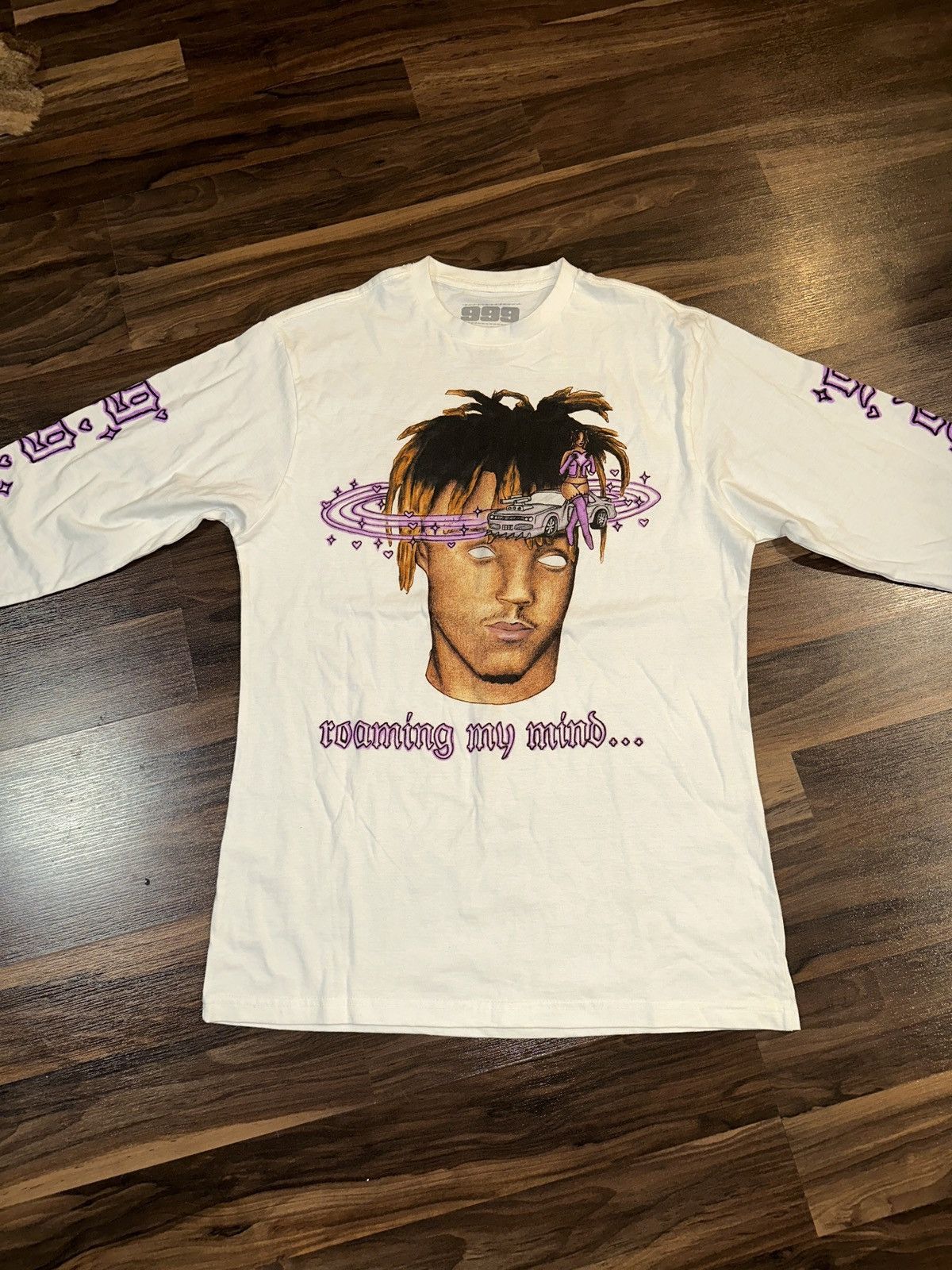 Band Tees × Rap Tees Juice WRLD World 999Club Roaming My Mind Long Sleeve Tee M Size US M / EU 48-50 / 2 - 6 Thumbnail