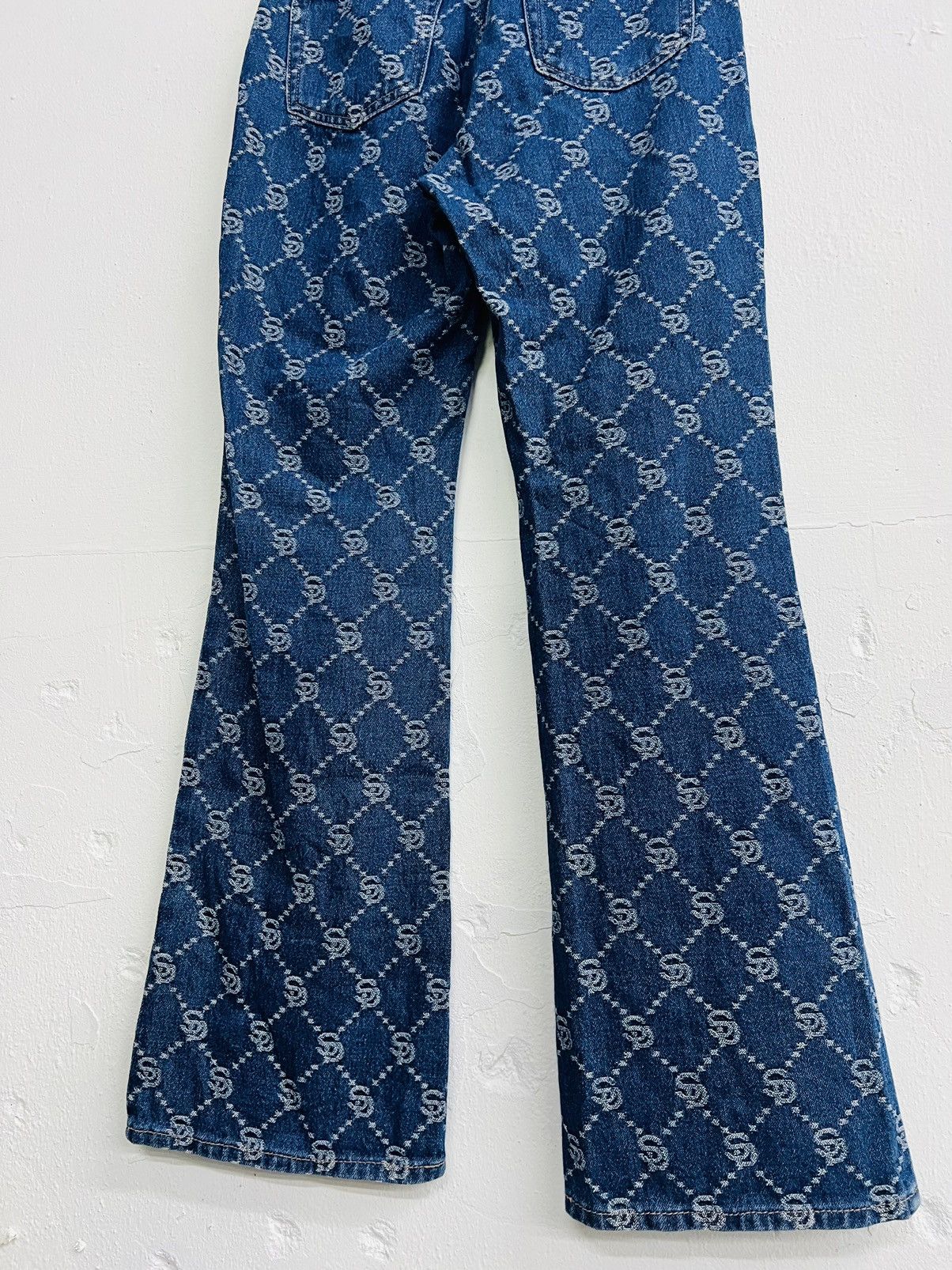 Japanese Brand Japanese Denim Flare Monogram Jeans Hysteric Style Size US 27 - 12 Thumbnail