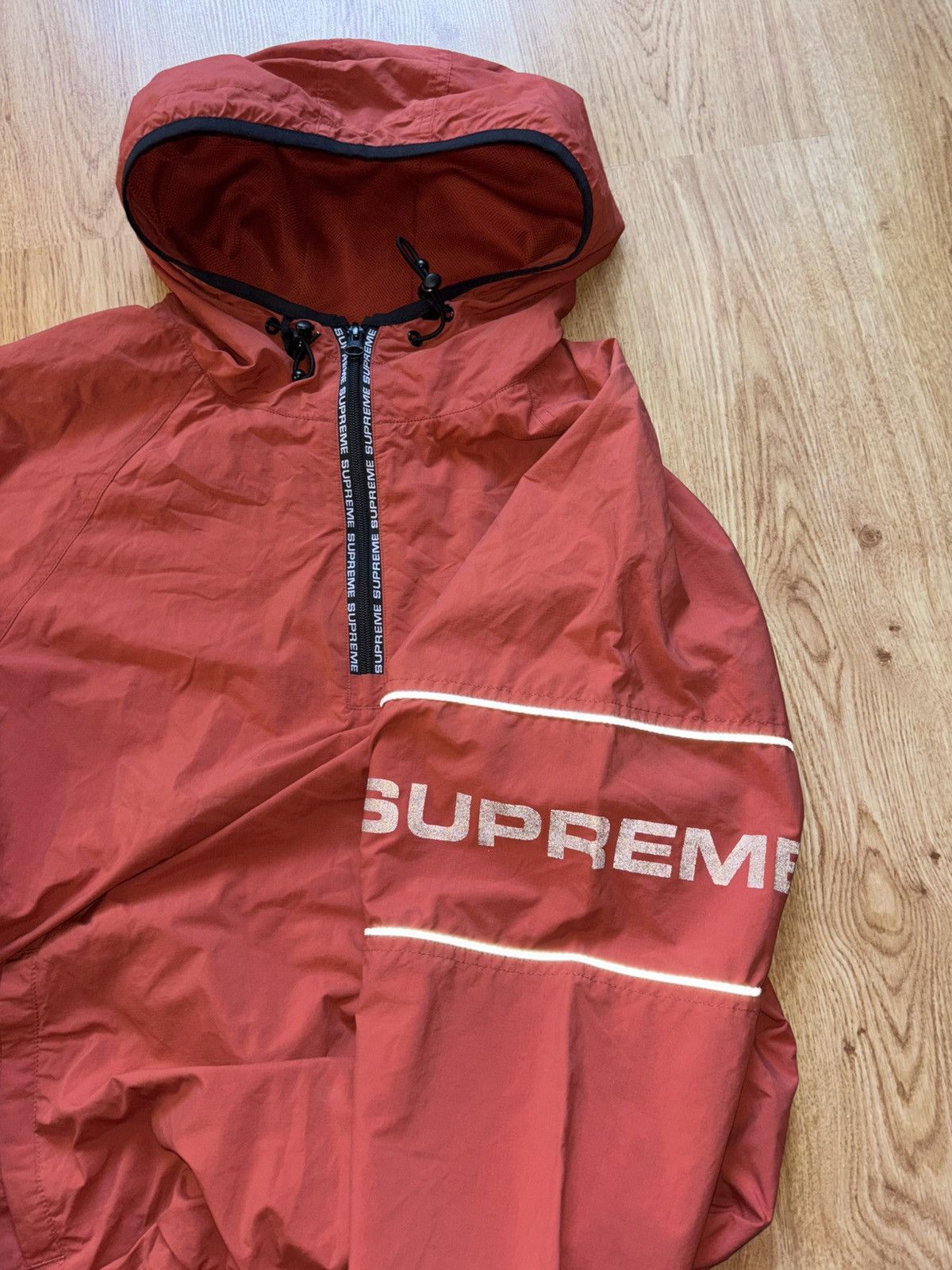 Supreme CRAZY SUPREME HANORAC With a reflective logo Size US M / EU 48-50 / 2 - 3 Thumbnail