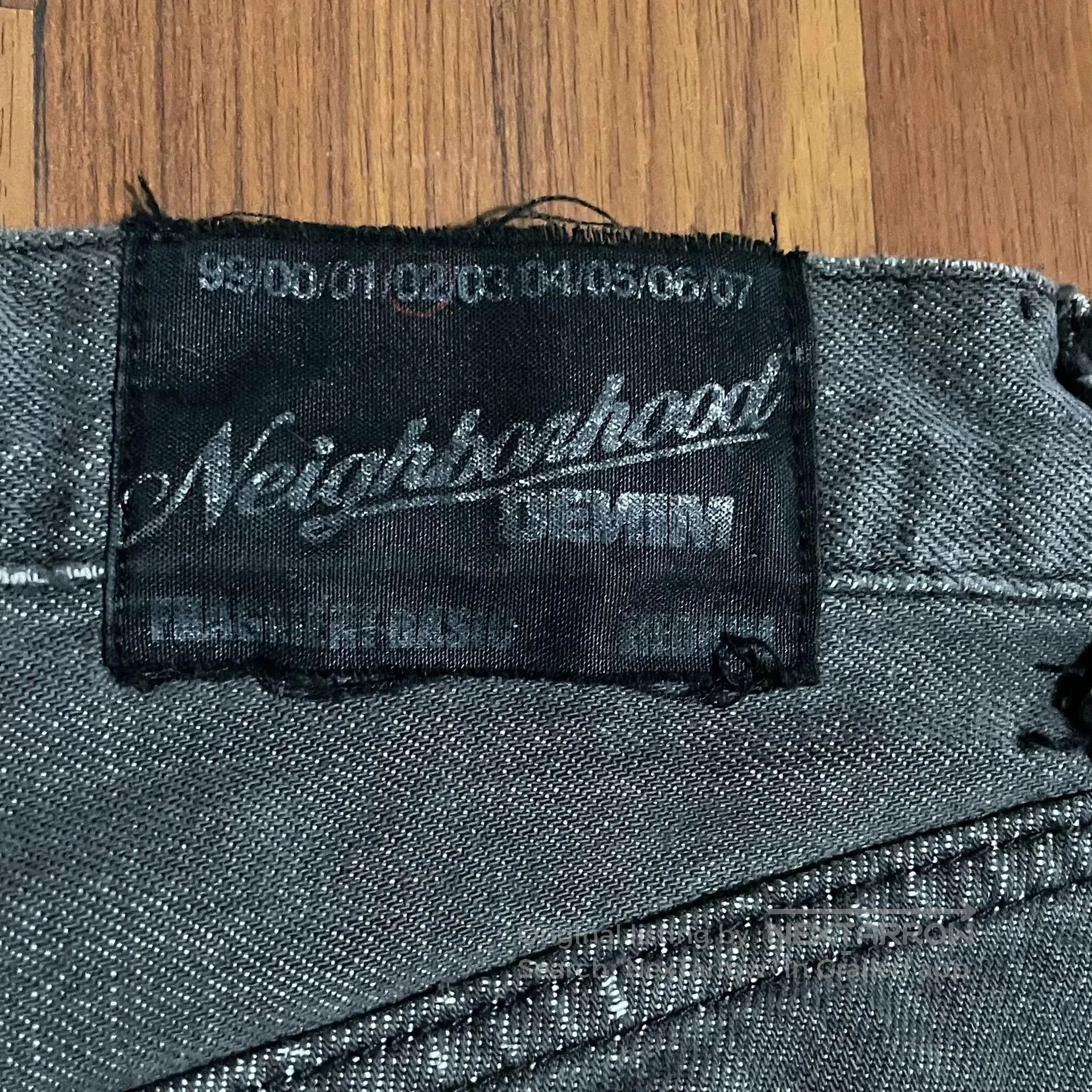 Neighborhood NEIGHBORHOOD 02 BASIC Washed Jeans. Size US 28 / EU 44 - 7 Thumbnail