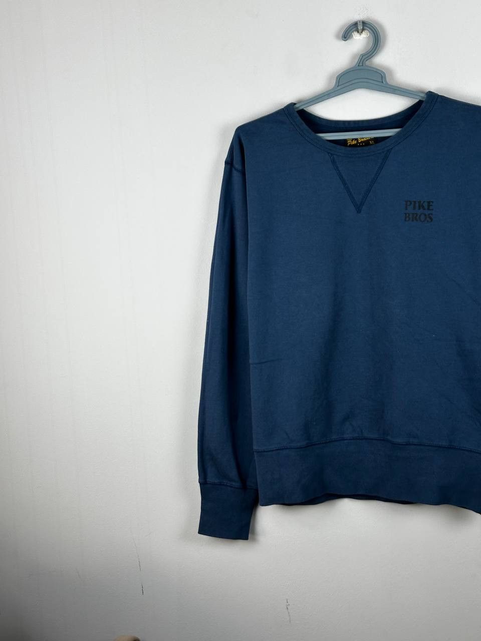 Pike Brothers Pike Brothers Loop Blue Luxury Sweatshirt Made In Portugal Size US XL / EU 56 / 4 - 3 Thumbnail