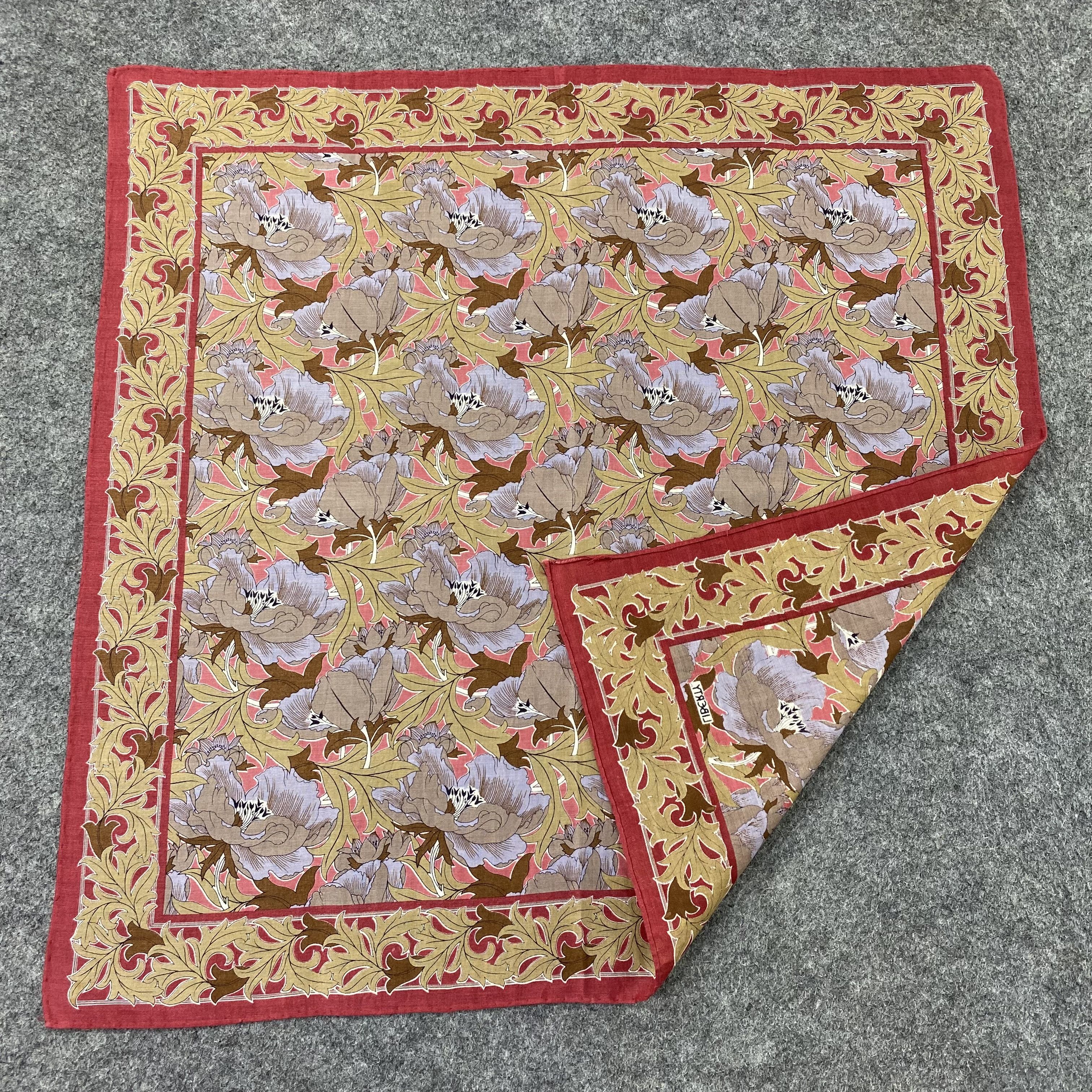 Liberty Liberty Handkerchief Neckerchief Bandana-B1643 Size ONE SIZE - 5 Thumbnail