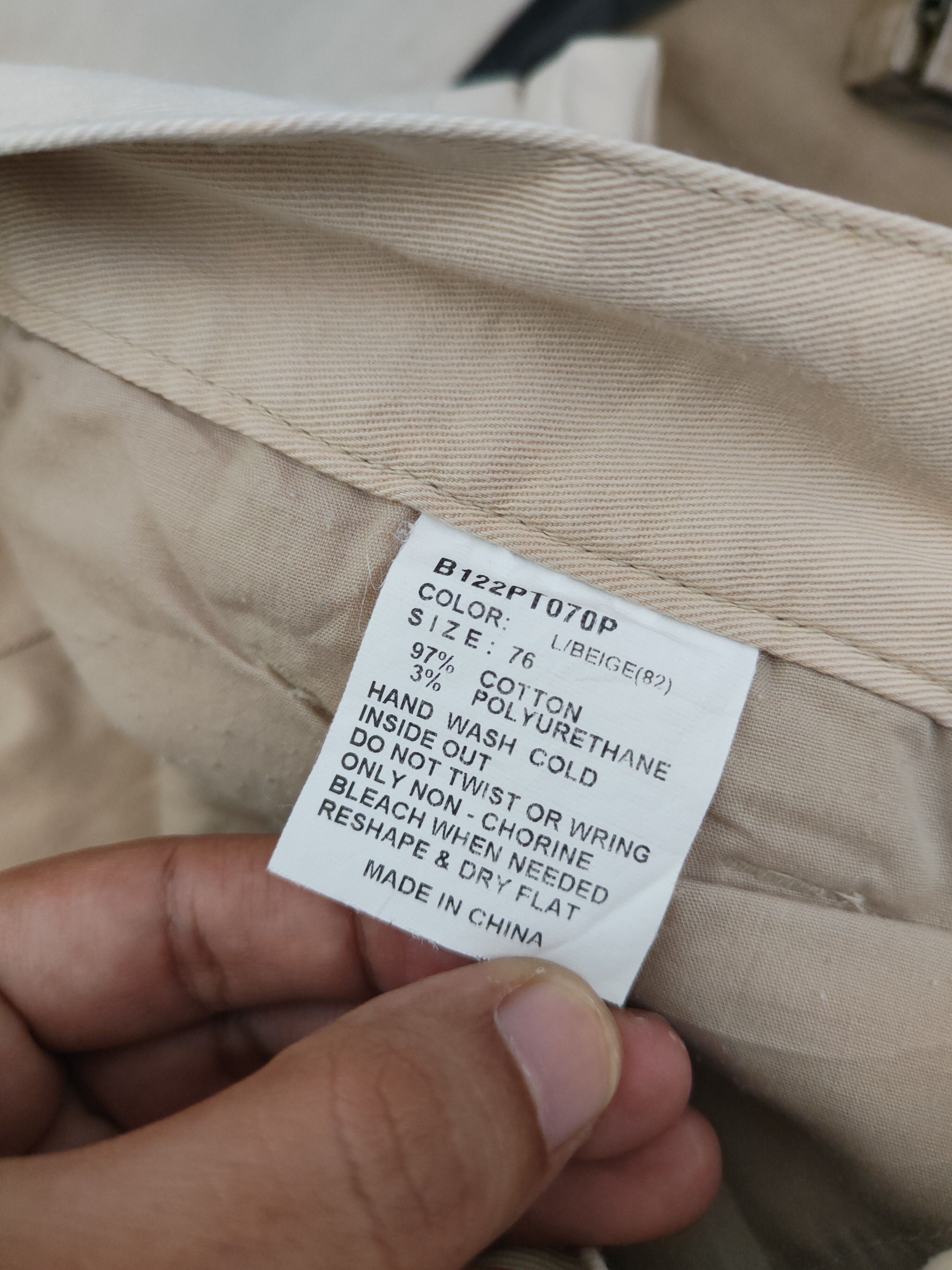 Japanese Brand DLL Buckaroo Peach Multipocket Skinny Cargo Pants #223 Size US 31 - 12 Thumbnail