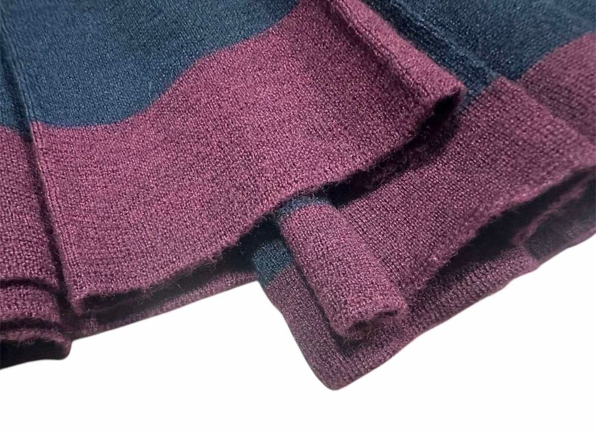 Designer × Japanese Brand × Sacai 🔥Rare Sacai Silk Wool Asymmetrical Dress Size M / US 6-8 / IT 42-44 - 6 Thumbnail