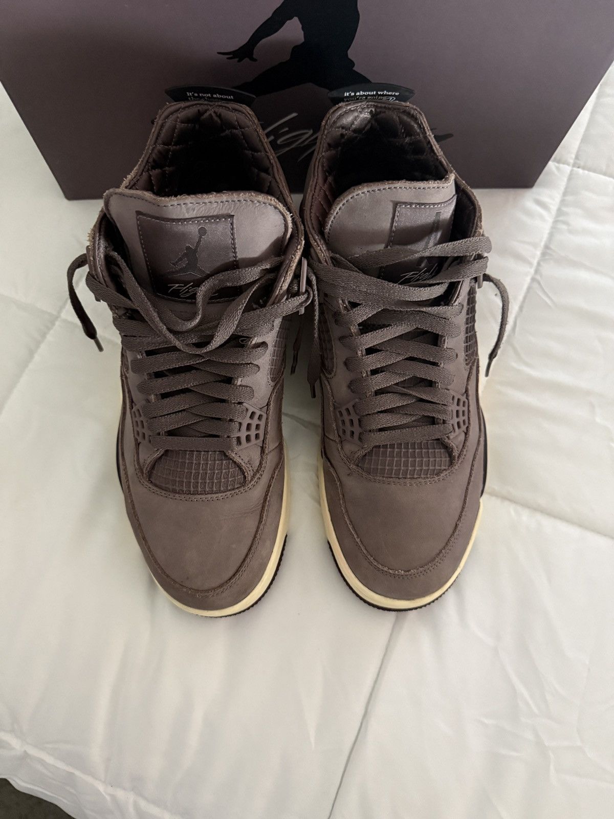 A Ma Maniere × Jordan Brand Jordan 4 SP a ma maniere Size US 11 / EU 44 - 6 Thumbnail