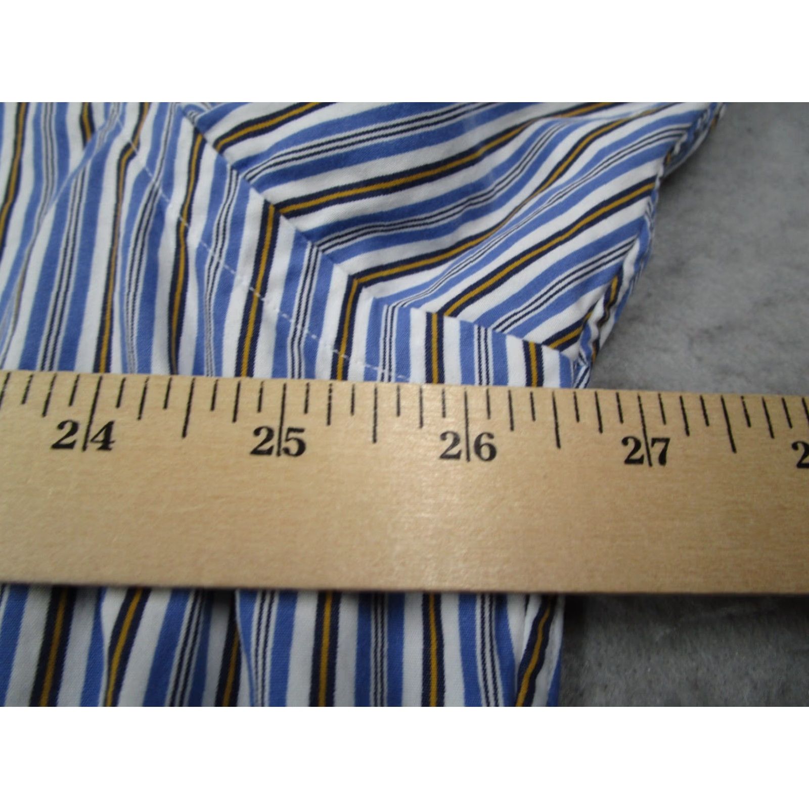 Ralph Lauren VINTAGE Ralph Lauren Men's Button-Up Shirt 2XL Long Sleeve Blue Cotton Classic Nautical Preppy Size US XXL / EU 58 / 5 - 5 Thumbnail